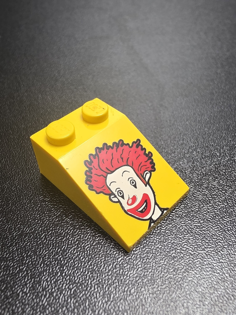 LEGO Character Blocks Ronald McDonald 1999 Happy Meal Promo 3298 Slope 30474px5